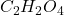 Rendered by QuickLaTeX.com C_2H_2O_4