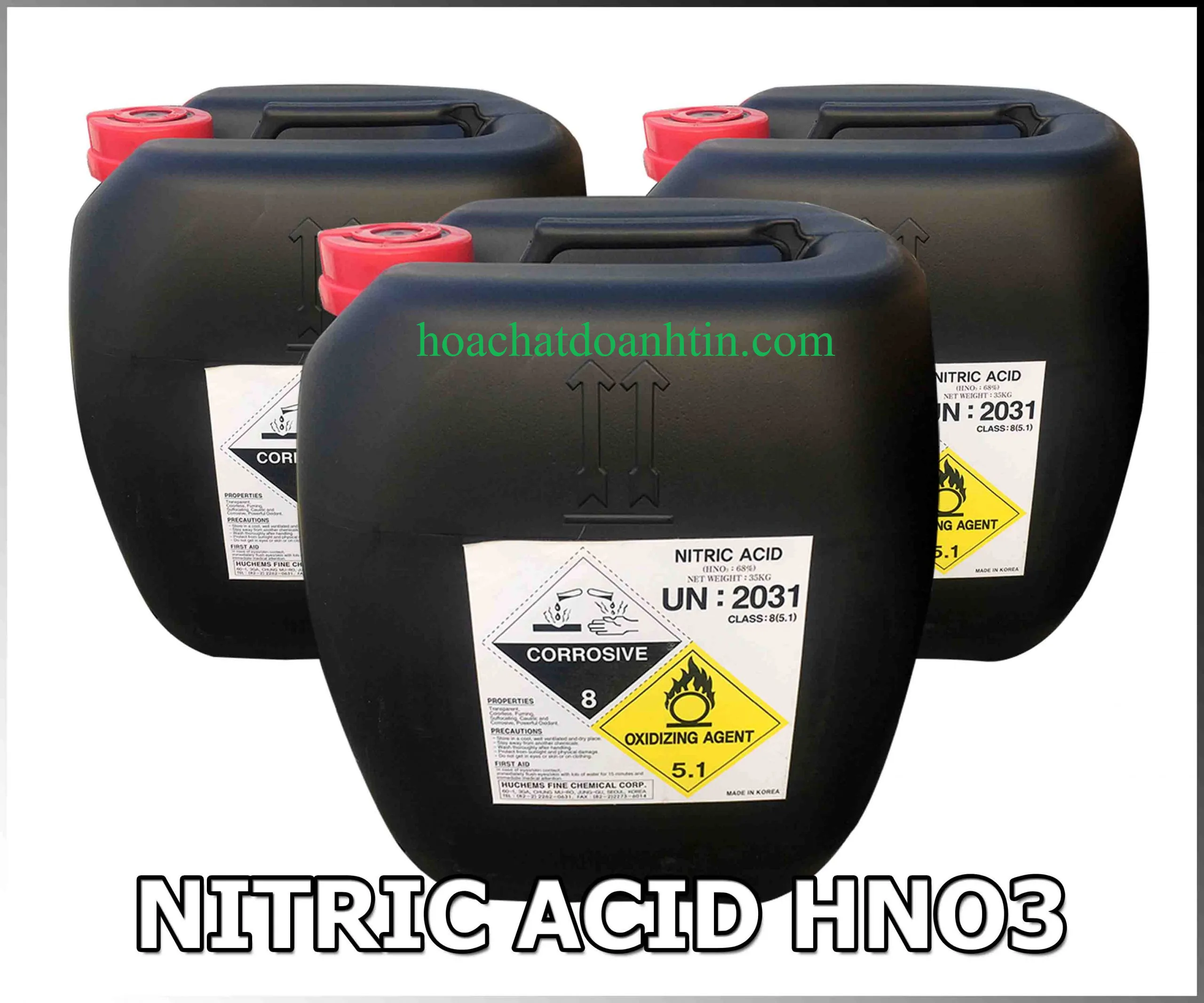 Bán Axit Nitric (HNO3) 68% Công Nghiệp | Giá Tốt & COA Chuẩn - Image 3