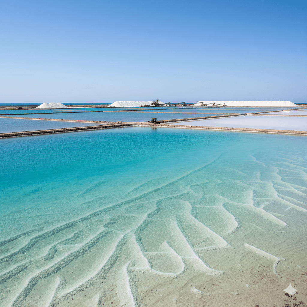 Sơ đồ quy trình sản xuất Magie Clorua công nghiệp từ nước biển.