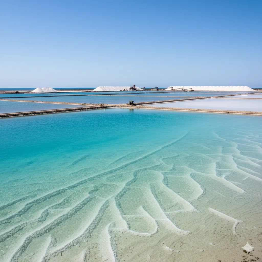 Sơ đồ quy trình sản xuất Magie Clorua công nghiệp từ nước biển.