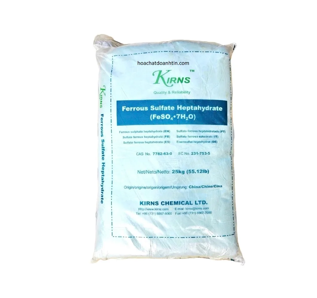 Phèn Sắt II Sunfat (FeSO₄·7H₂O) - Hướng Dẫn & Báo Giá Tốt