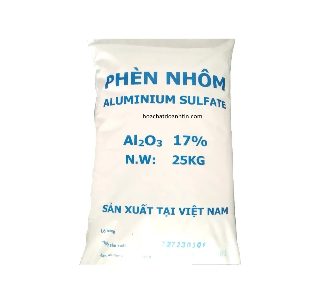 Phèn Nhôm (Aluminium Sulphate) Al₂(SO₄)₃: Công Dụng & Mua
