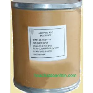 Alternative view of Vitamin C (Acid Ascorbic - C6H8O6)