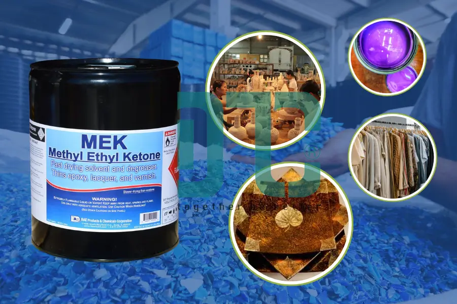 Các ứng dụng công nghiệp chính của dung môi Methyl Ethyl Ketone