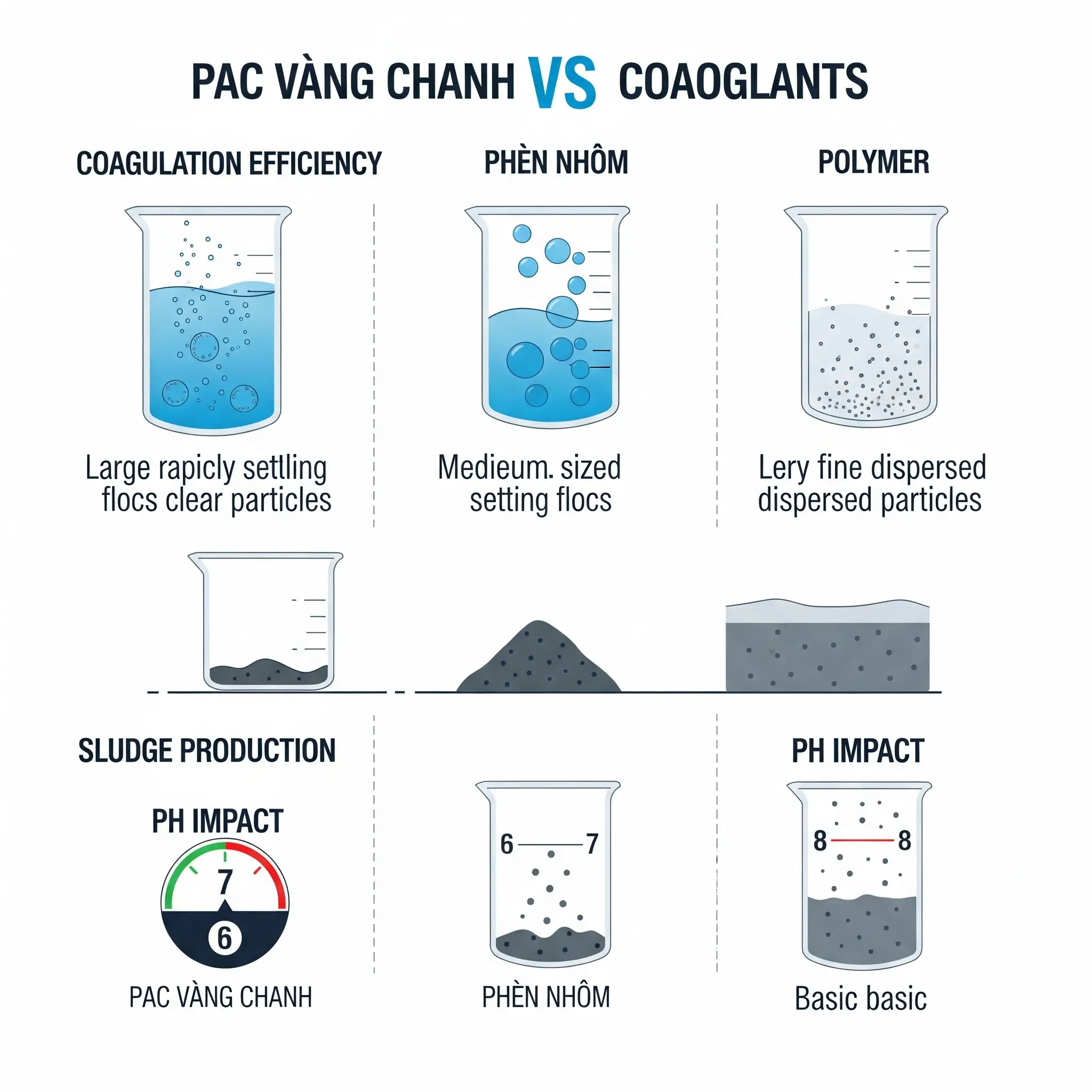 so sánh PAC Vàng Chanh với các hóa chất khác