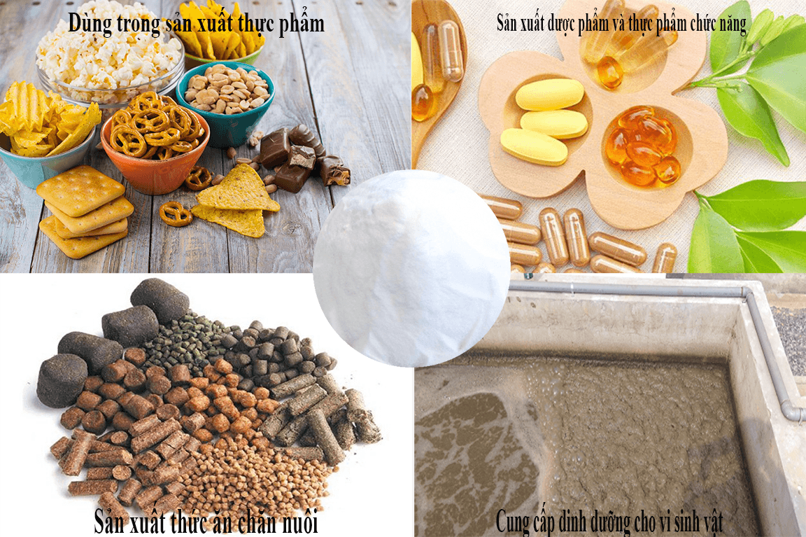 Ứng dụng của Dextrose Monohydrate trong thực phẩm