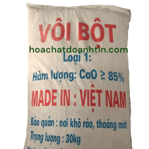 Vôi Canxi Oxit CaO 90%