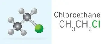 Cấu trúc phân tử của C₂H₅Cl Etyl clorua