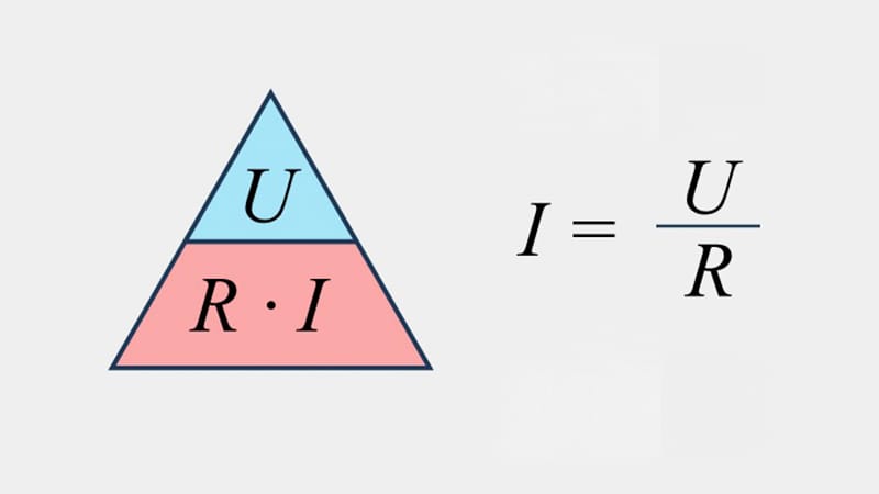 Công thức tính hiệu điện thế