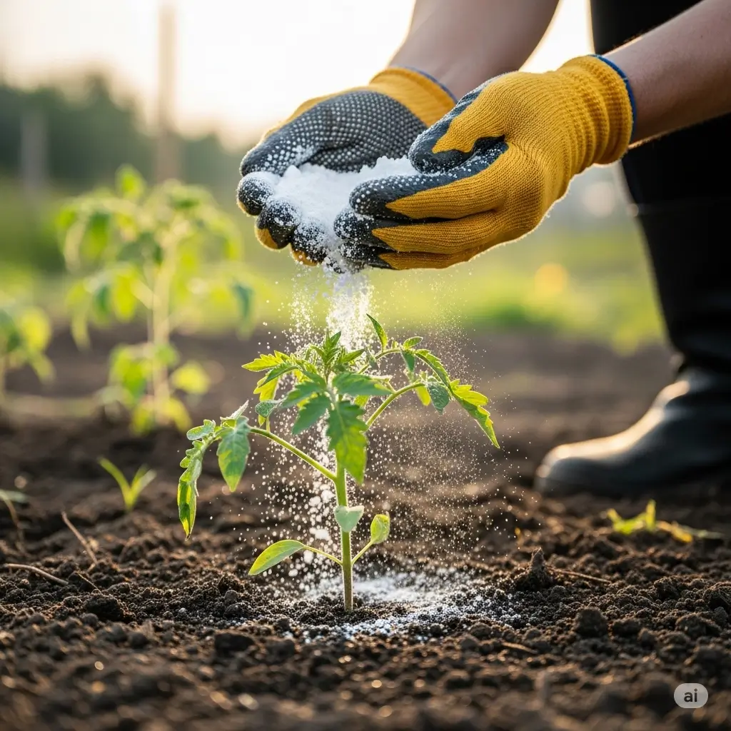 Hướng dẫn bón vôi bột nông nghiệp cho cây trồng đúng cách và an toàn.