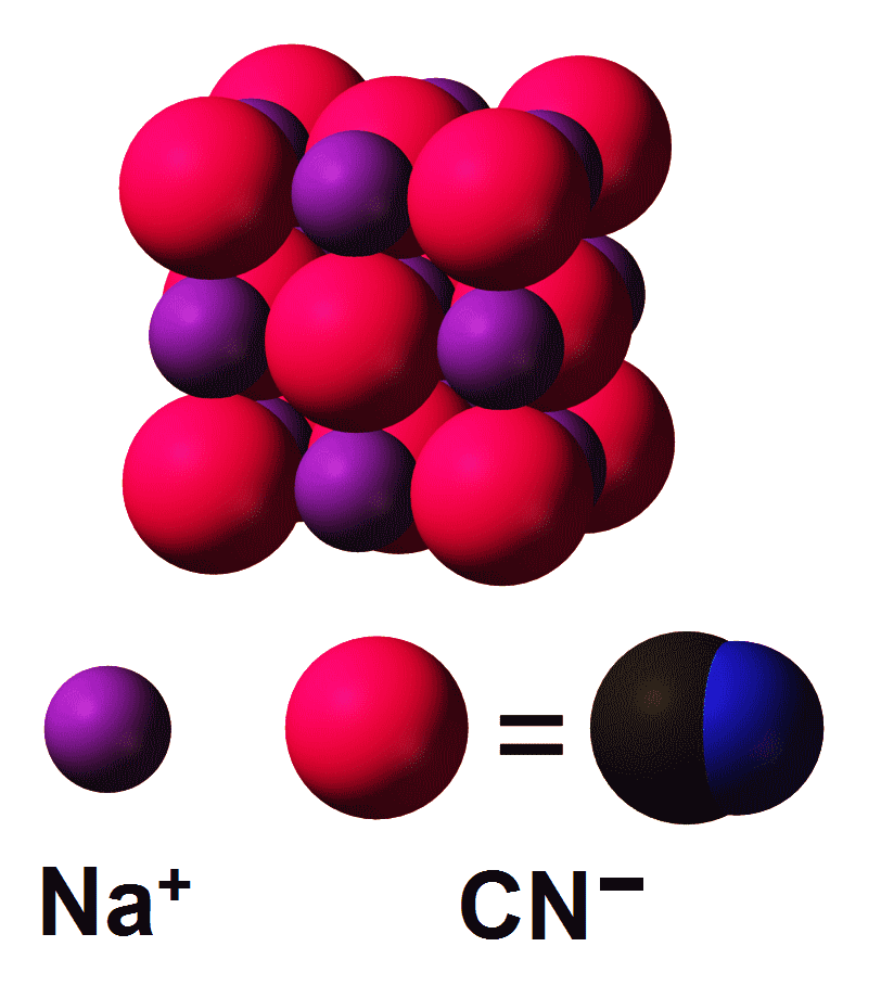 Công thức phân tử: NaCN