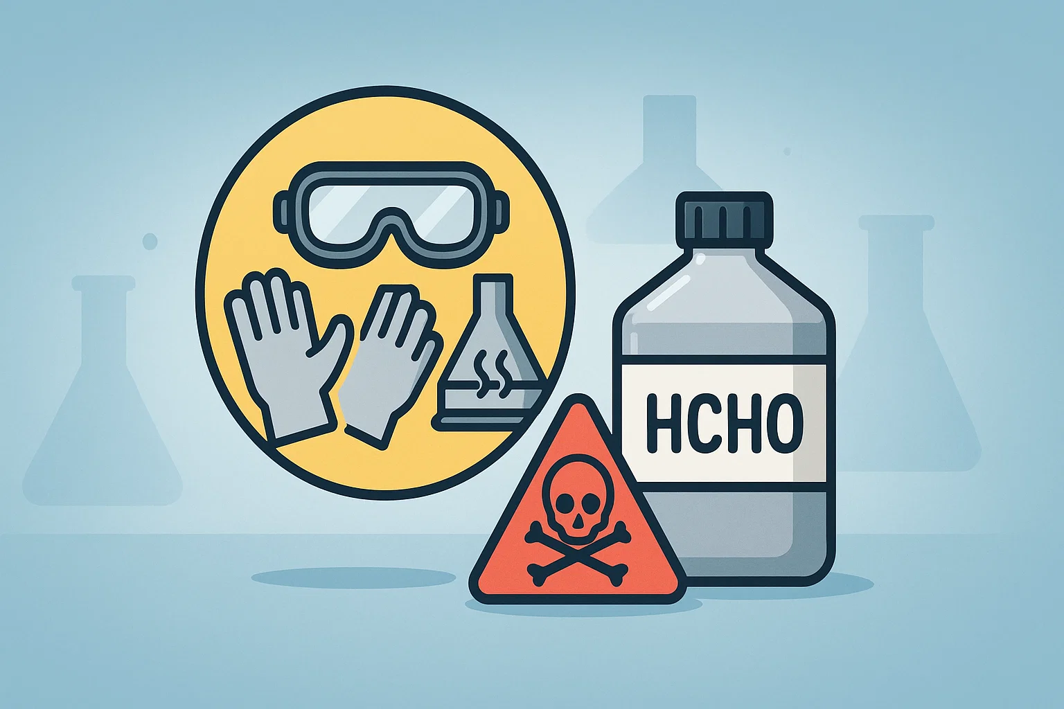 an toàn sử dụng hóa chất formalin