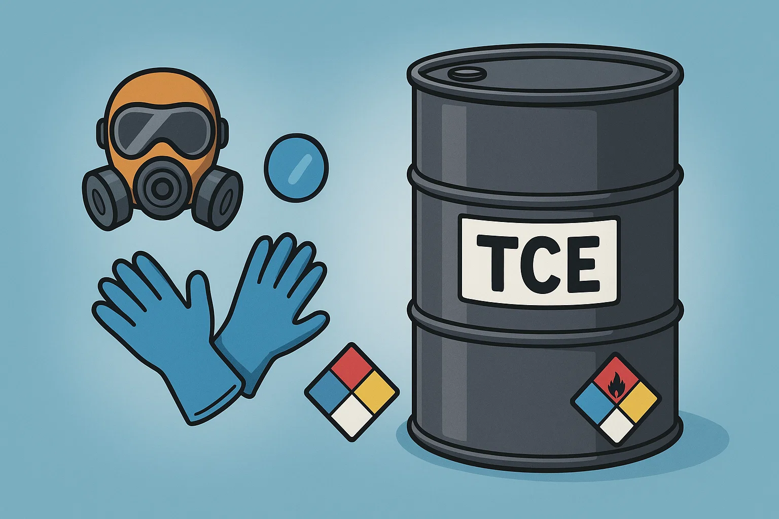 An toàn khi sử dụng Trichloroethylene