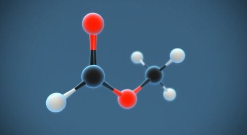 Cấu trúc phân tử của Natri Fomat.