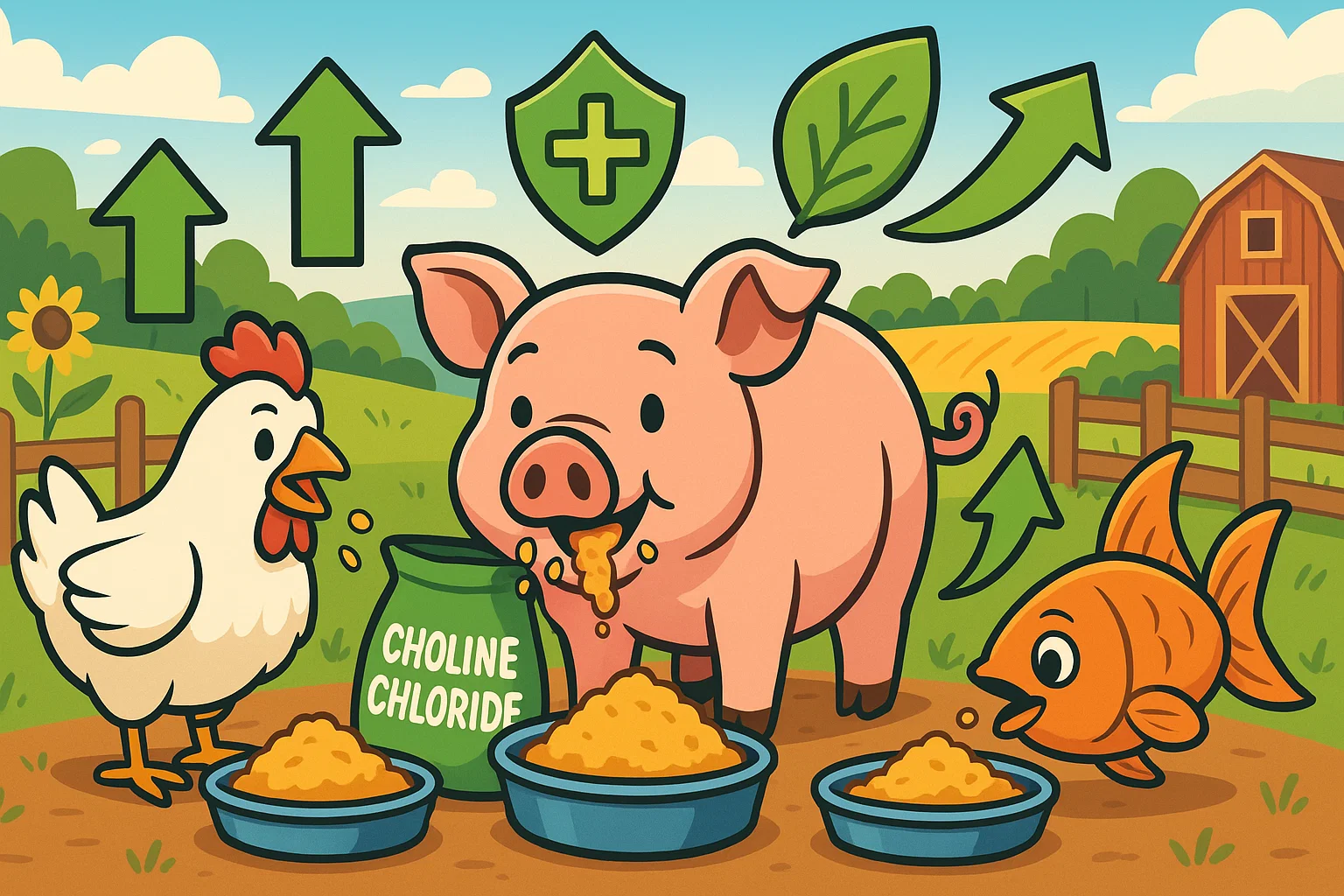 Cách sử dụng Choline Chloride hiệu quả