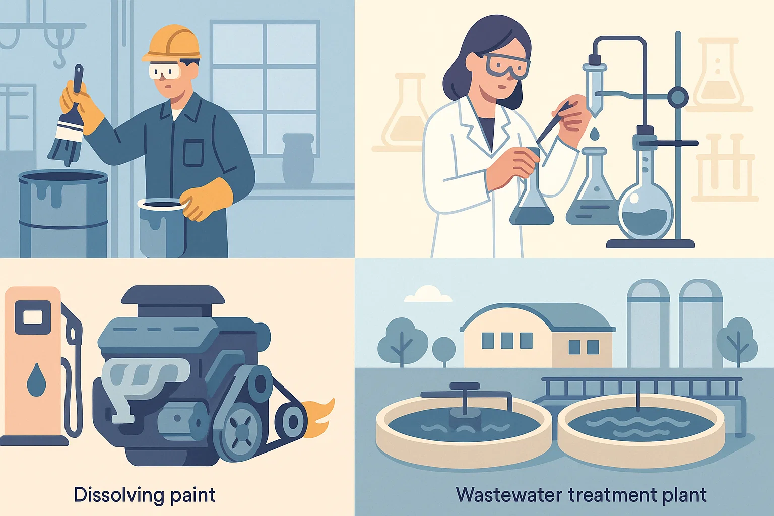 Methanol được ứng dụng trong ngành nào?