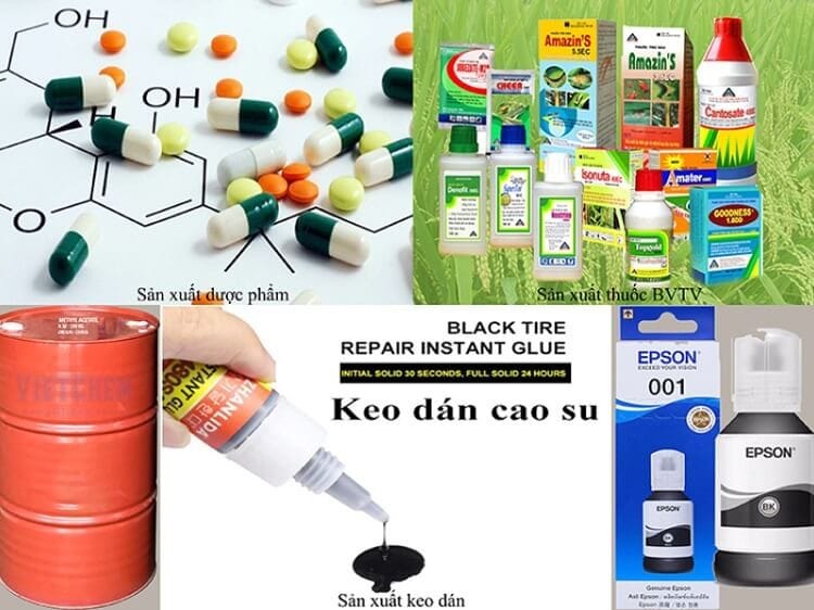 Ứng dụng của Methyl acetate trong sản xuất