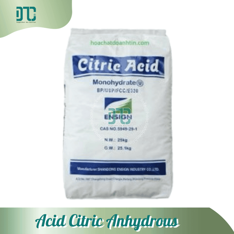 Acid Citric Anhydrous (C6H8O7)