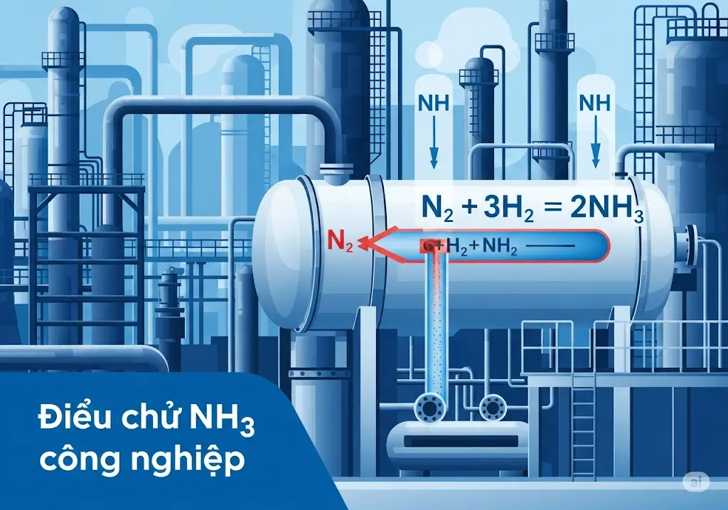 Điều chế NH3 công nghiệp