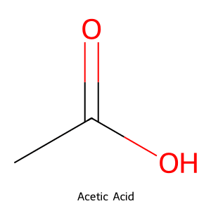 Cấu trúc phân tử Acid Acetic - CH3COOH
