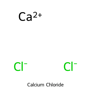 Cấu trúc phân tử của Canxi Clorua - CaCl₂