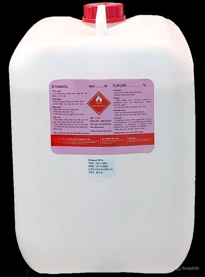 Ethanol - cồn thơm 96% C2H5OH,