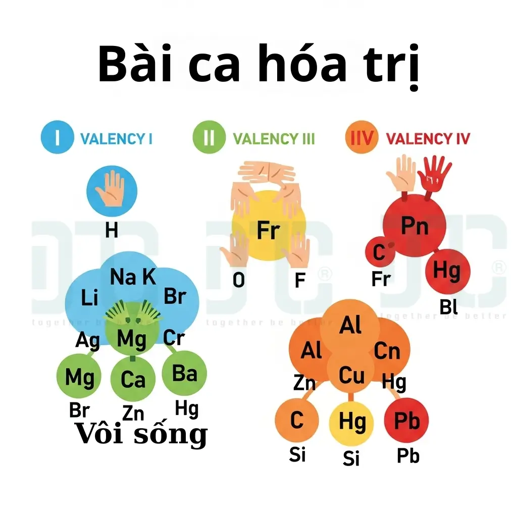Hình ảnh infographic về hóa trị