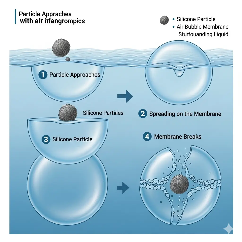 Infographic-minh-hoa-cach-mot-hat-silicone-tiep-can-lan-toa-va-pha-vo-mang-cua-mot-bong-bong-khi