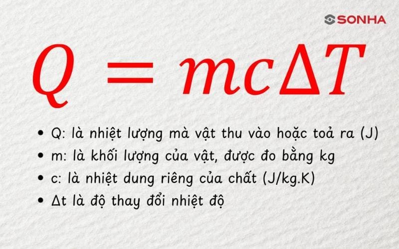 Nhiệt dung riêng là gì?