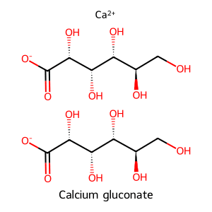 Cấu Trúc Hóa Học và Công thức (C₆H₁₁O₇)₂Ca