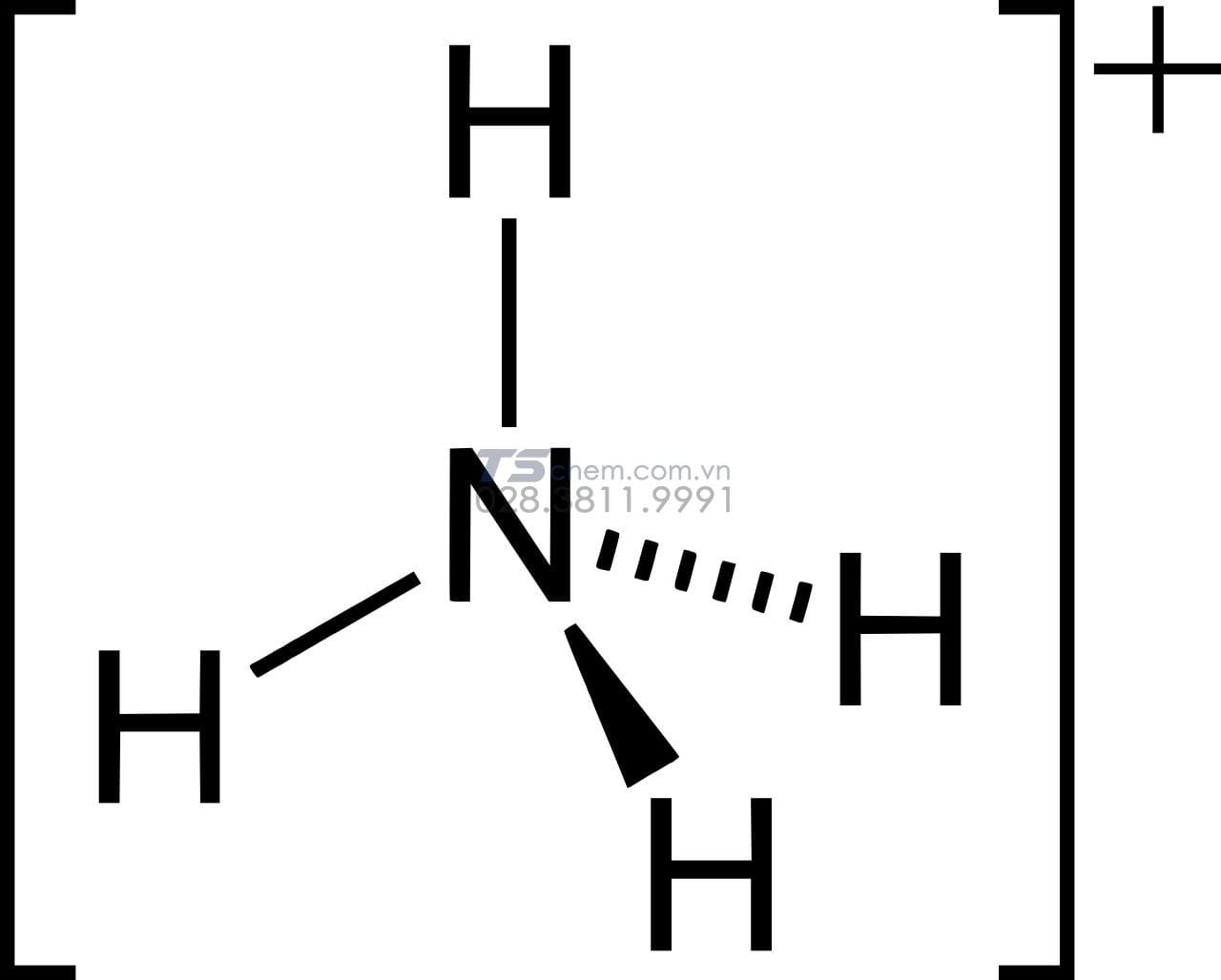 Cấu Trúc Phân Tử Của Amoni NH4+