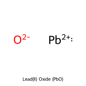 Cấu trúc phân tử Chì(II) Oxide (PbO)