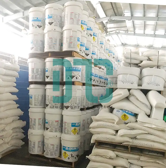 Chlorine Hi-Chlon Ca(OCl)2 70%, Nhật Bản, 45kg/thùng