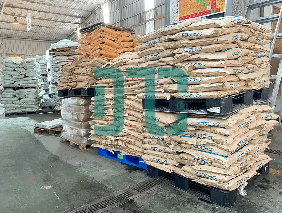 Polyme accofloc A110, Nhật Bản, 10kg/bao