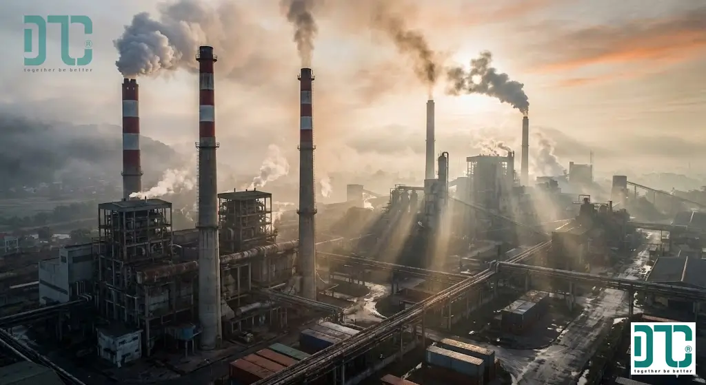 nguon goc phat sinh khi so2 tu qua trinh dot nhien lieu hoa thach va luyen kim