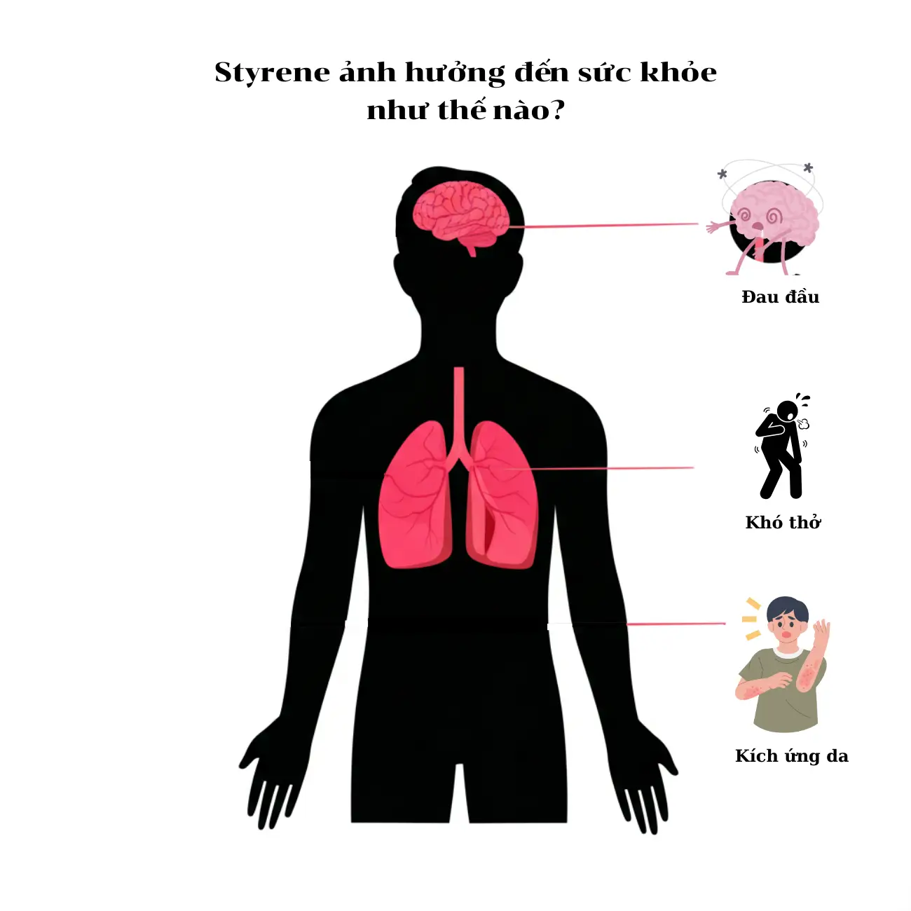 Styrene ảnh hưởng đến sức khỏe như thế nào?