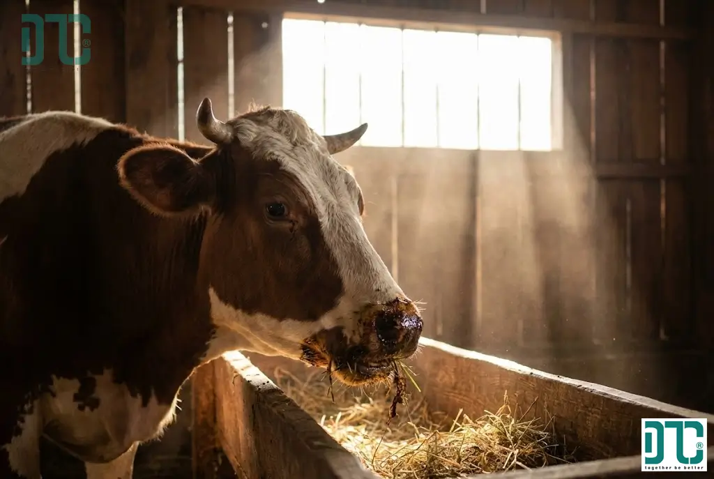 Trộn mật rỉ đường vào thức ăn chăn nuôi gia súc giúp kích thích vị giác và vỗ béo bò dê hiệu quả.