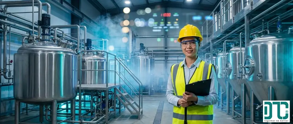 Ứng dụng của việc cân bằng phương trình hóa học trong sản xuất phân bón và hóa chất công nghiệp tại nhà máy Doanh Tín.