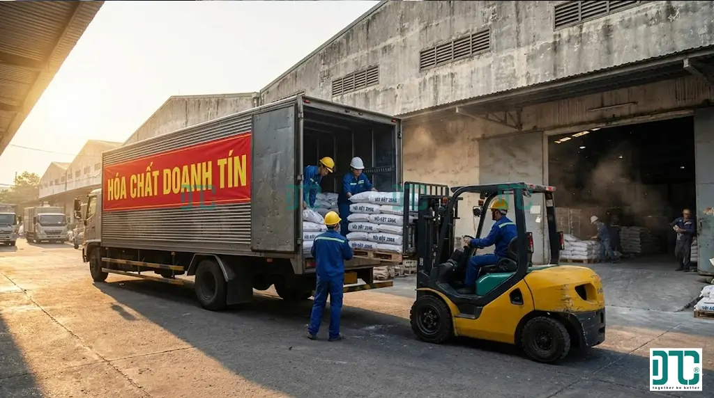 Đại lý bán vôi bột giá rẻ tại TPHCM, vận chuyển vôi bột bao 25kg đi các tỉnh miền Tây, mua vôi bột số lượng lớn.