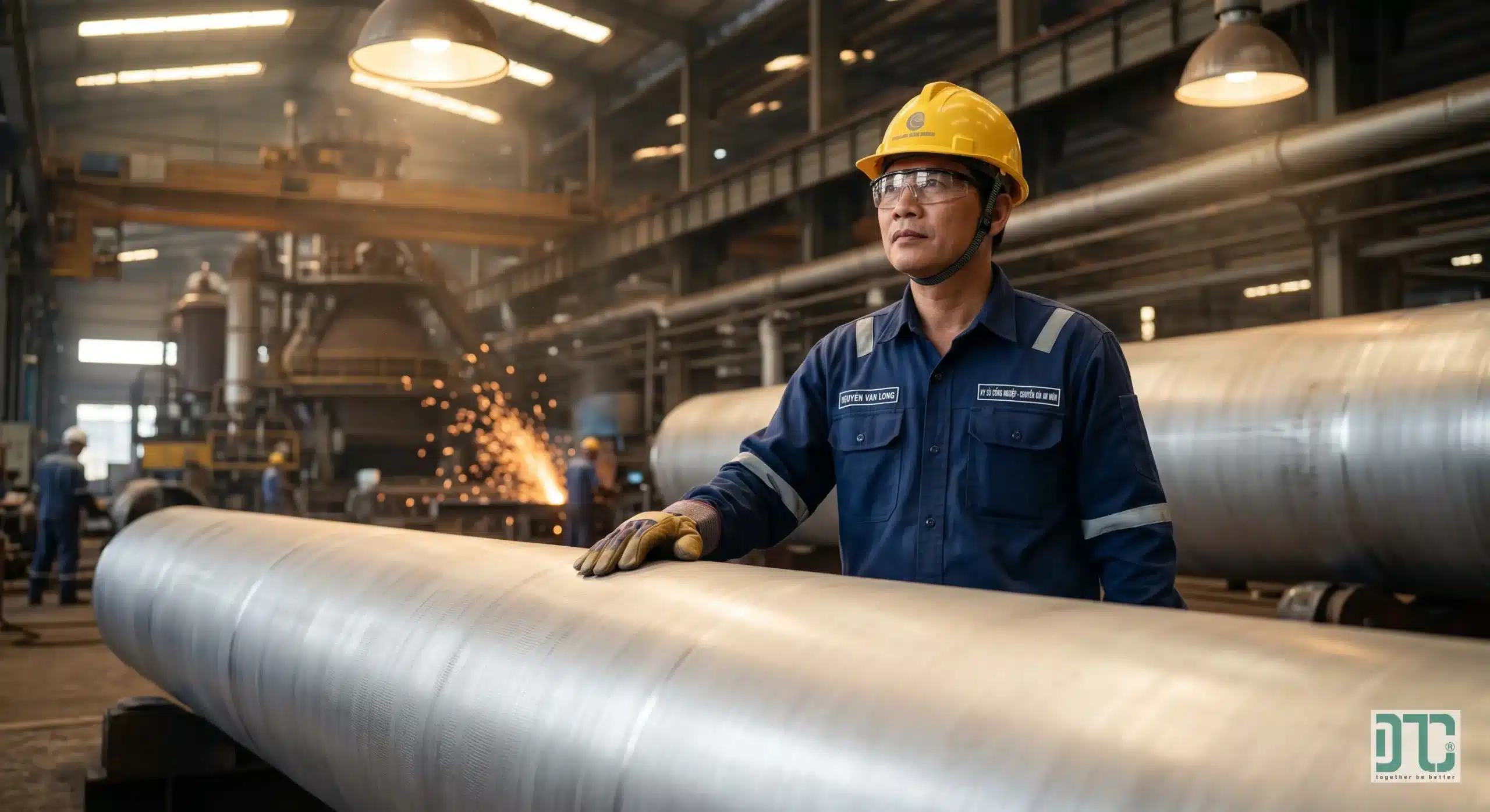 Ứng dụng phương trình hóa học sắt tác dụng với hcl nồng độ cao 32% để tẩy rỉ sét bề mặt thép chuyển tiếp trong công nghiệp luyện kim và xi mạ.